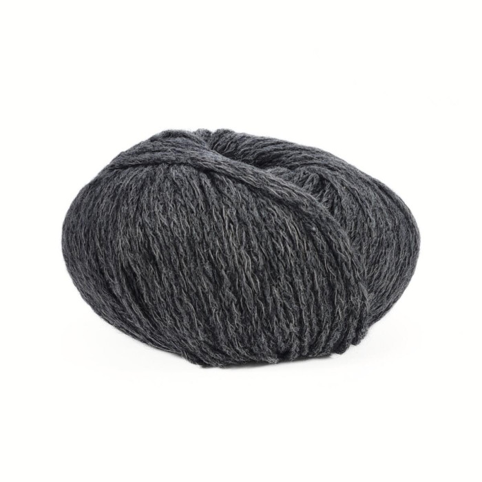30537 Пряжа Lana Gatto Catena Soft, 50г - 125м, темно-сірий, 40% бавовна, 37% вовна, 23% альпака