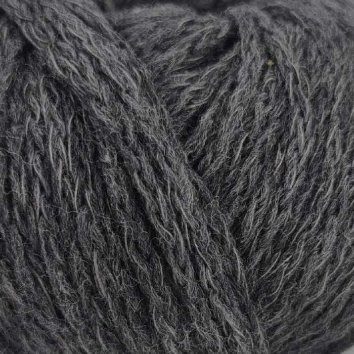 30537 Пряжа Lana Gatto Catena Soft, 50г - 125м, темно-сірий, 40% бавовна, 37% вовна, 23% альпака