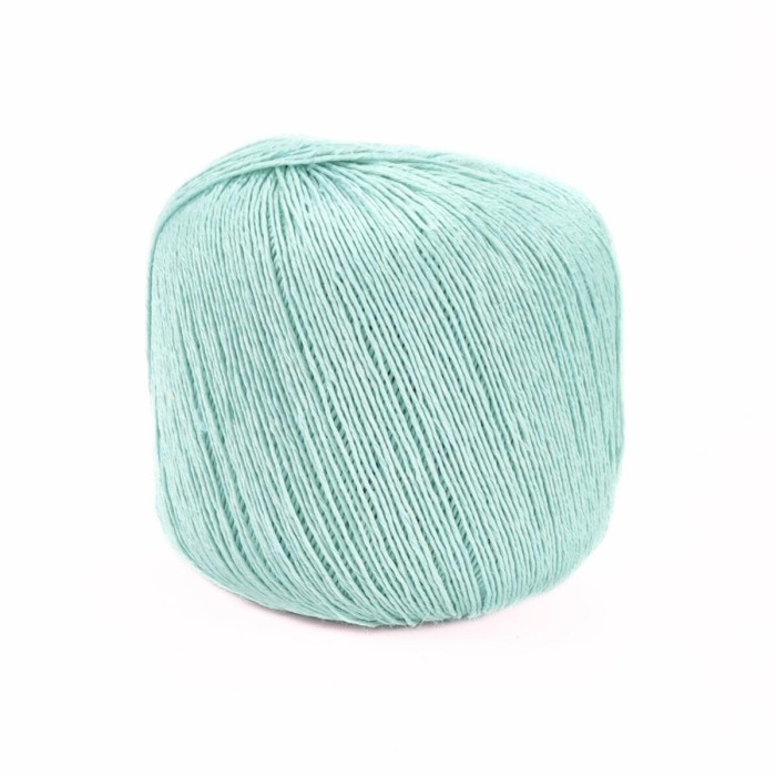 30667 Пряжа Lana Gatto Fresh, 50г - 163м, тіффані, 100% льон