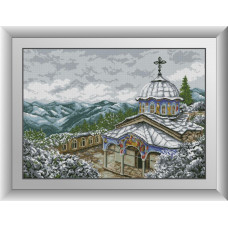 30698 Сокільський монастир. Dream Art. Набір алмазної мозаїки (квадратні, повна)