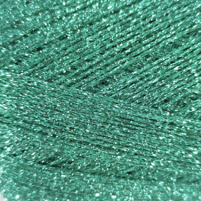 30777 Пряжа Lana Gatto New Glitter, 25г - 300м, бірюзовий, 100% поліестер