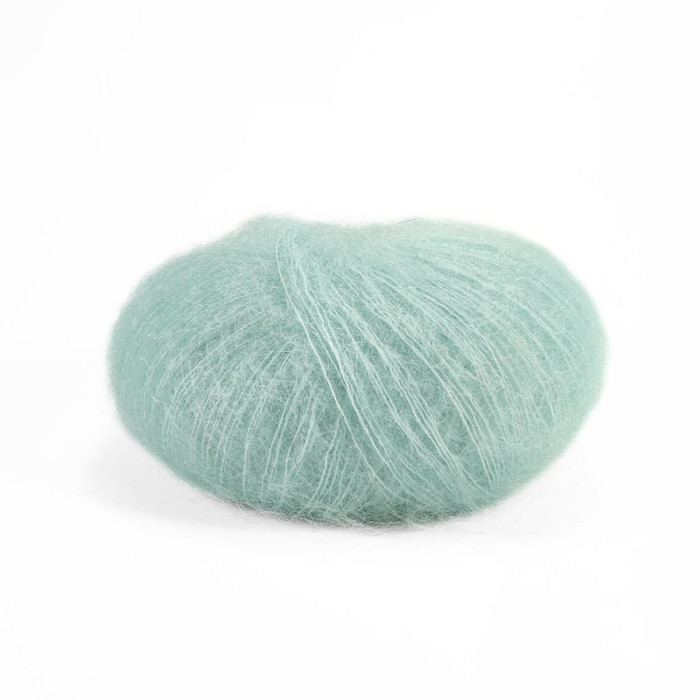 30793 Пряжа Lana Gatto Mohair Royal, 25г - 215м, тала вода, 80% кід мохер, 20% нейлон