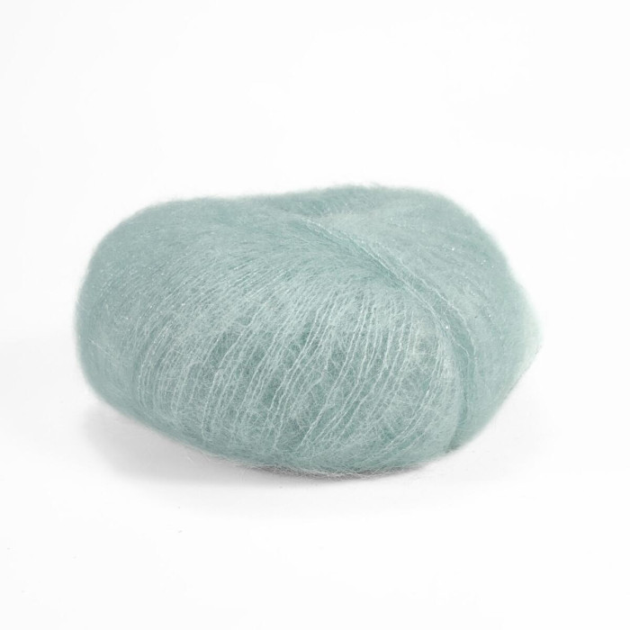 30793 Пряжа Lana Gatto Silk Mohair Lux, 25г - 210м, тала вода, 78% cуперкід мохер, 14% шовк, 4% нейлон, 4% поліамід