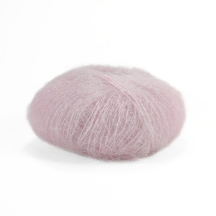 30794 Пряжа Lana Gatto Mohair Royal, 25г - 215м, рожевий кварц, 80% кід мохер, 20% нейлон