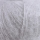 30795 Пряжа Lana Gatto Silk Mohair Lux, 25г - 210м, світло-сірий, 78% cуперкід мохер, 14% шовк, 4% нейлон, 4% поліамід