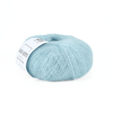 30796 Пряжа Lana Gatto Silk Mohair, 25г - 212м, блакитна крига, 75% супер кідмохер, 25% шовк