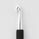 30897 KnitPro Гачок Aluminum 2,75 мм - з чорною ручкою та срібним наконечником, алюміній