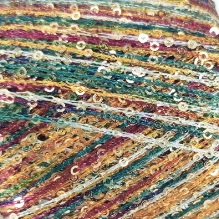 30904 Пряжа Lana Gatto Deco, 25г - 112м, мультиколор мікс, 55% поліамід, 45% поліестер