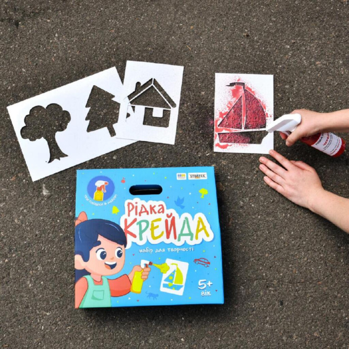 30925 Strateg Набір для творчості - Рідка крейда (Стратег)