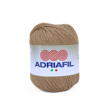 31 Пряжа Adriafil Genesi, 50г - 150м, бежевий, 25% шовк, 75% бавовна