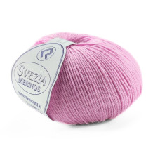 31 Пряжа Campolmi Filati Svezia, 100г - 250м, цикламен, 50% вовна, 50% акрил