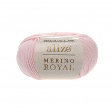 31 Пряжа Merino Royal 50гр - 100м (Світло-рожевий) Alize