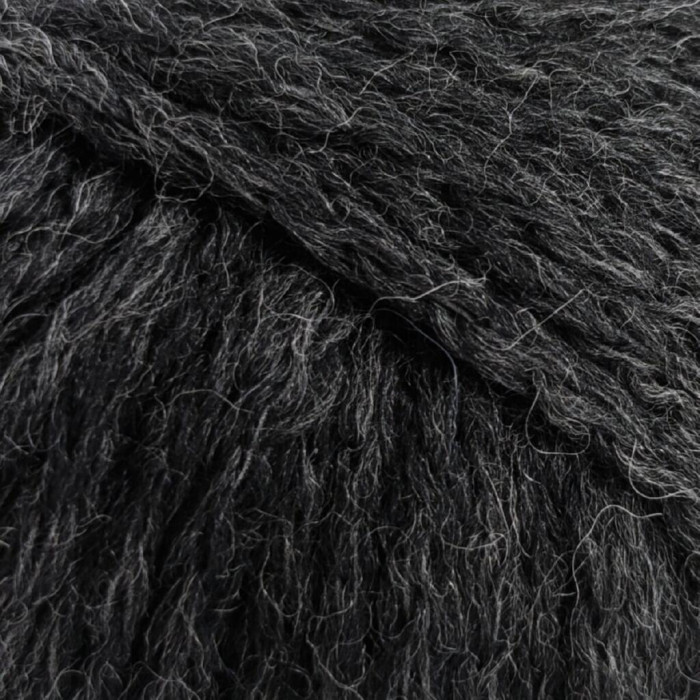 310 Пряжа Laines du Nord Firenze, 50г - 115м, антрацит, 20% альпака бебі, 75% вовна, 5% нейлон
