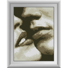 31005 Поцілунок. Dream Art. Набір алмазної мозаїки (квадратні, повна)