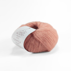 3101 Пряжа Laines du Nord Cashsilk Light, 25г - 145м, персиковий, 68% вовна, 22% шовк, 10% кашемір