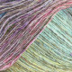 31025 Пряжа Lana Gatto Kenia, 100г - 250м, жовтий-рожевий-фіолетовий-м'ятний мікс, 36% бавовна, 36% льон, 28% віскоза