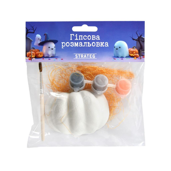 31027 Strateg Набір для творчості - Гіпсова розмальовка Гарбуз (Стратег)