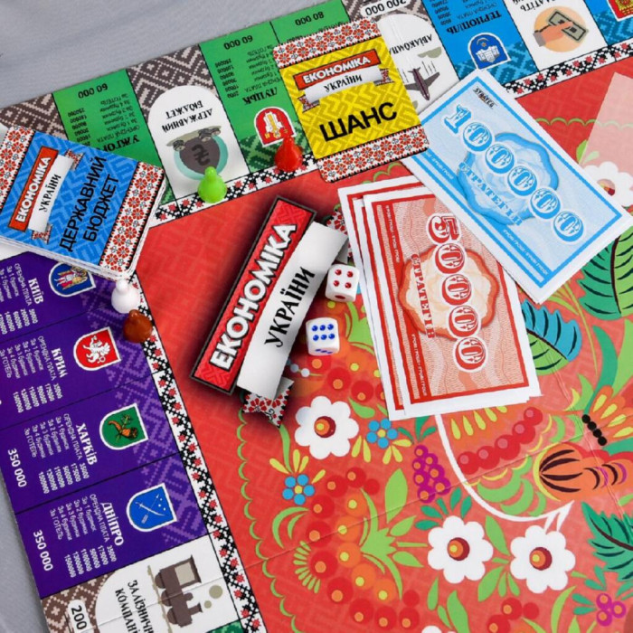 31029 Strateg Настільна гра - Економіка України (українська мова, Стратег)