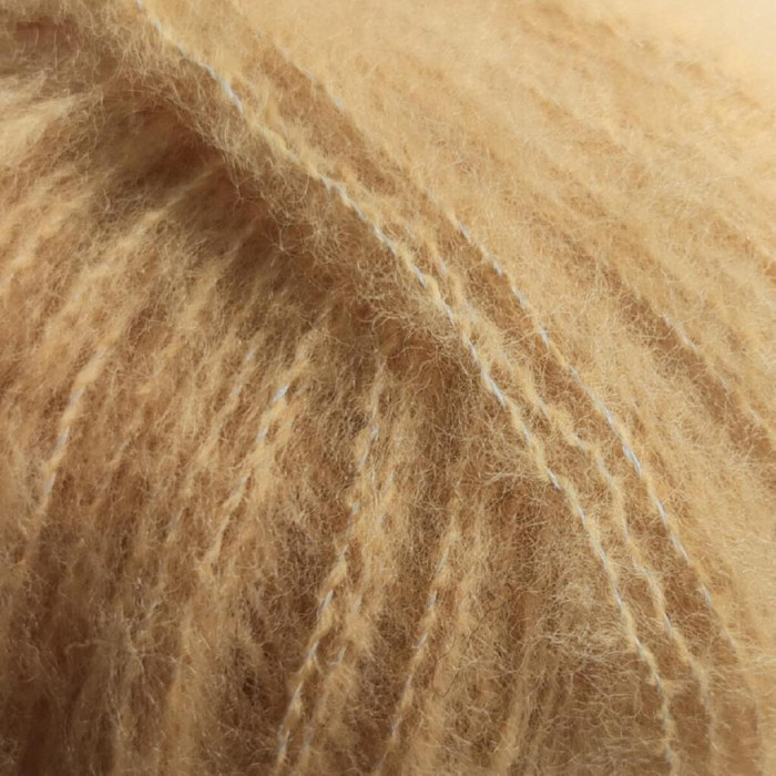 3103 Пряжа Laines du Nord Cashsilk Light, 25г - 145м, жовтий, 68% вовна, 22% шовк, 10% кашемір