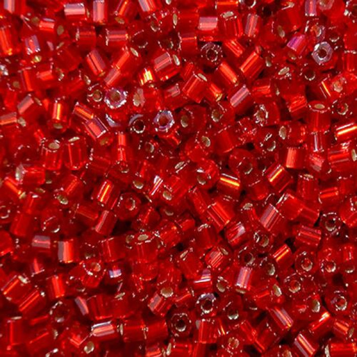 97070-10/0 бісер-рубка Preciosa Чехія 50 г (червоний), d-2.0-2.3 mm