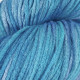 31057 Пряжа Lana Gatto Dubai, 100г - 270м, блакитний мікс, 72% шовк, 28% бавовна