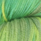 31058 Пряжа Lana Gatto Dubai, 100г - 270м, зелений мікс, 72% шовк, 28% бавовна