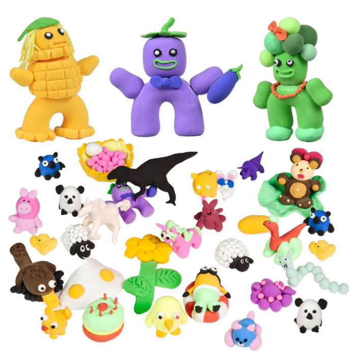 31068 Strateg Набір для творчості U'DO Clay - Пінкі (Стратег)