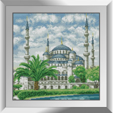 31072 Блакитна мечеть (Стамбул). Dream Art. Набір алмазної мозаїки (квадратні, повна)