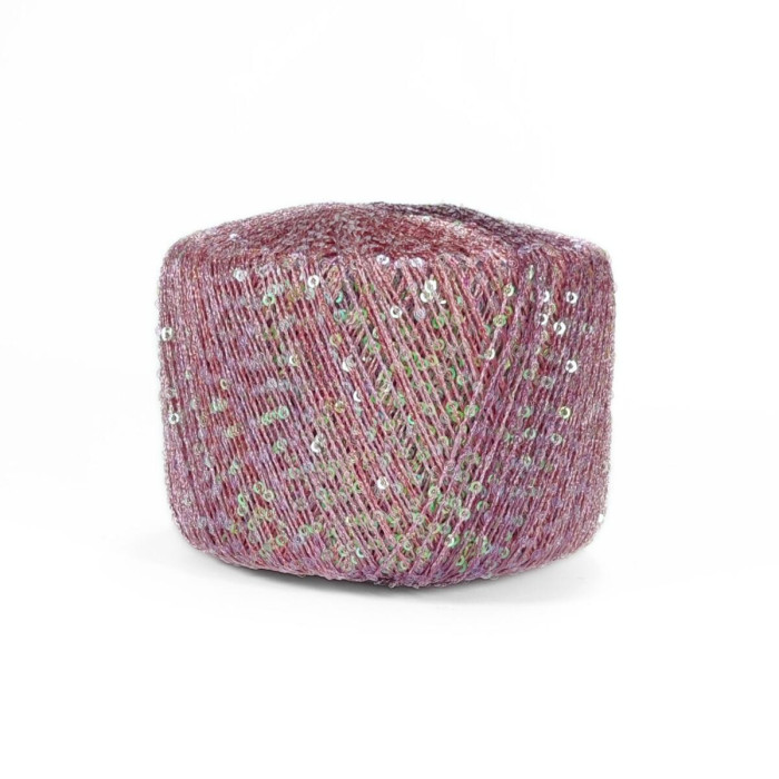 31095 Пряжа Lana Gatto Eclair, 25г - 130м, рожевий-фіолетовий, 100 нейлон