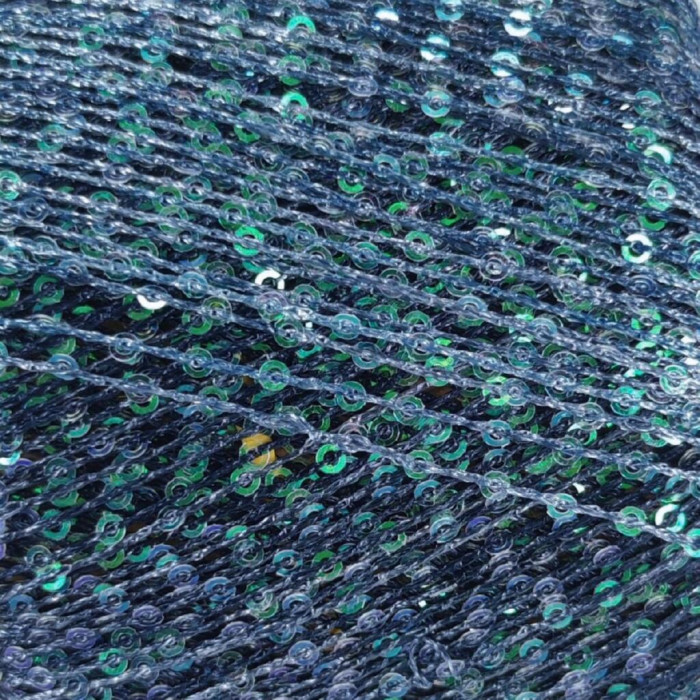 31099 Пряжа Lana Gatto Eclair, 25г - 130м, синій, 100 нейлон