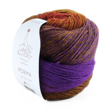311 Пряжа Laines du Nord Poema, 150г - 600м, різнокольоровий, 100% вовна