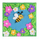 31106 Strateg Набір для творчості - Щаслива бджілка, 40x40 см