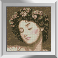 31315 Леді Леона. Dream Art.Набір алмазної мозаїки (квадратні, повна)