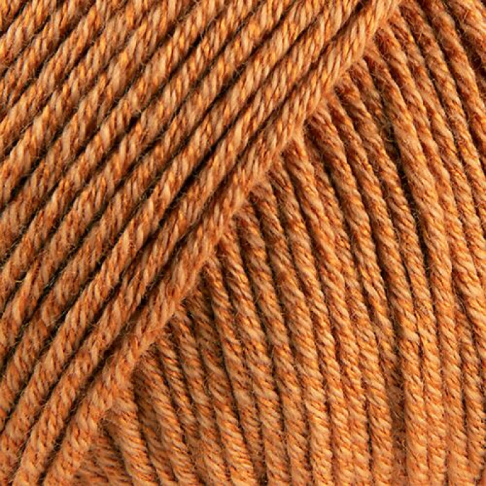 32 Пряжа Laines du Nord Baby Soft, 50г - 135м, охра, 50% бавовна органічна, 50% cоєві волокна