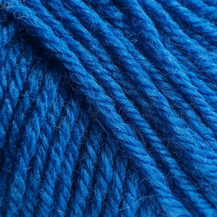 32 Пряжа Laines du Nord Holiday, 50г - 125м, волошковий, 70% вовна, 30% акрил