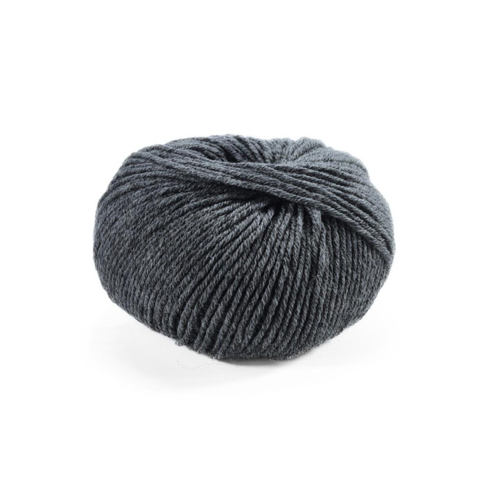 320 Пряжа Laines du Nord Dolly 125, 50г - 125м, сірий, 100% вовна