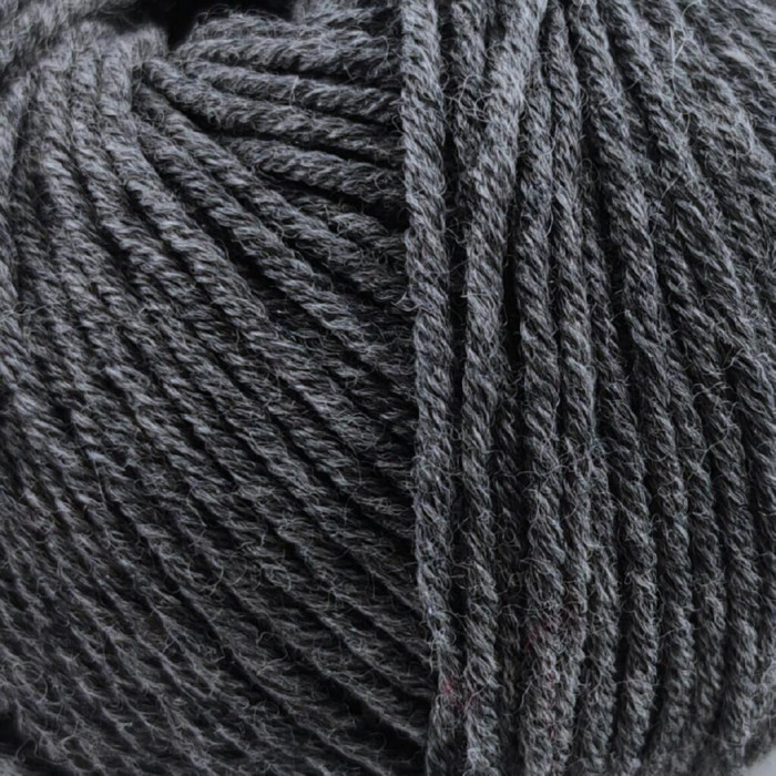 320 Пряжа Laines du Nord Dolly 125, 50г - 125м, сірий, 100% вовна