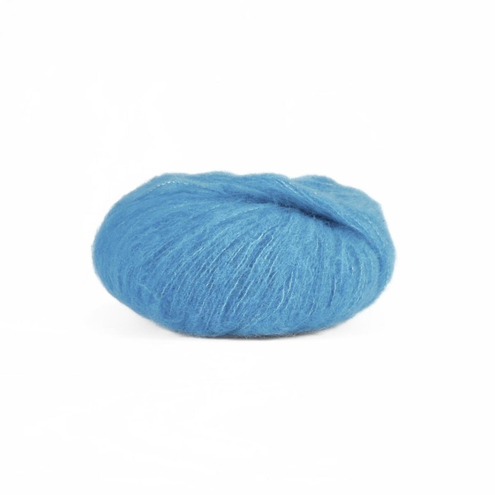 3200 Пряжа Laines du Nord Cashsilk Light, 25г - 145м, блакитний, 68% вовна, 22% шовк, 10% кашемір