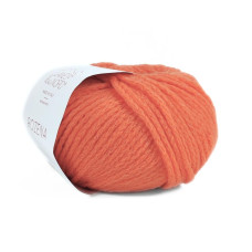3206 Пряжа Laines du Nord Rozena, 150г - 600м, помаранчевий, 68% меринос, 17% кашемір 15% нейлон