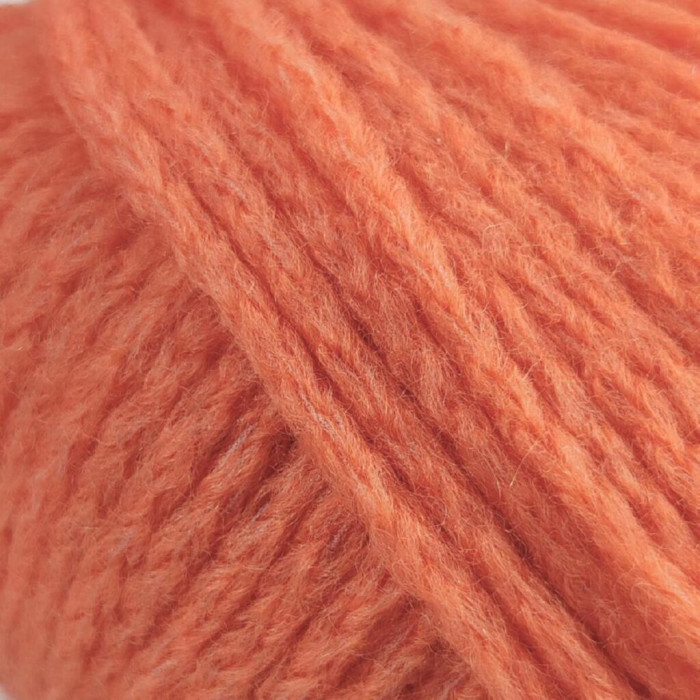3206 Пряжа Laines du Nord Rozena, 150г - 600м, помаранчевий, 68% меринос, 17% кашемір 15% нейлон