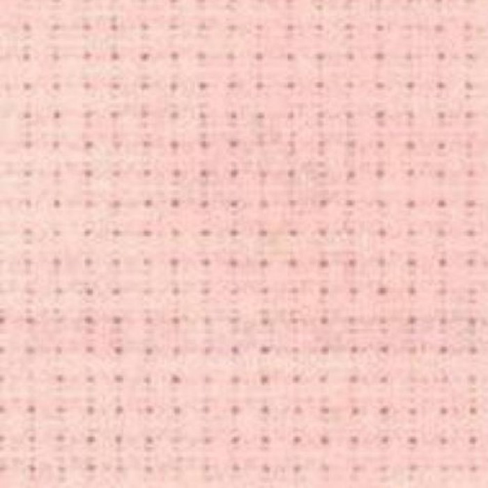 3251/389 канва, відріз 36х46 см, Stern-Aida 16 Zweigart, світло-рожевий, 100% бавовна
