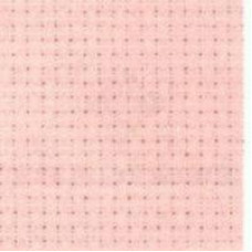 3251/406 канва, відріз 36х46 см, Stern-Aida 16 Zweigart, світло-рожевий, 100% бавовна
