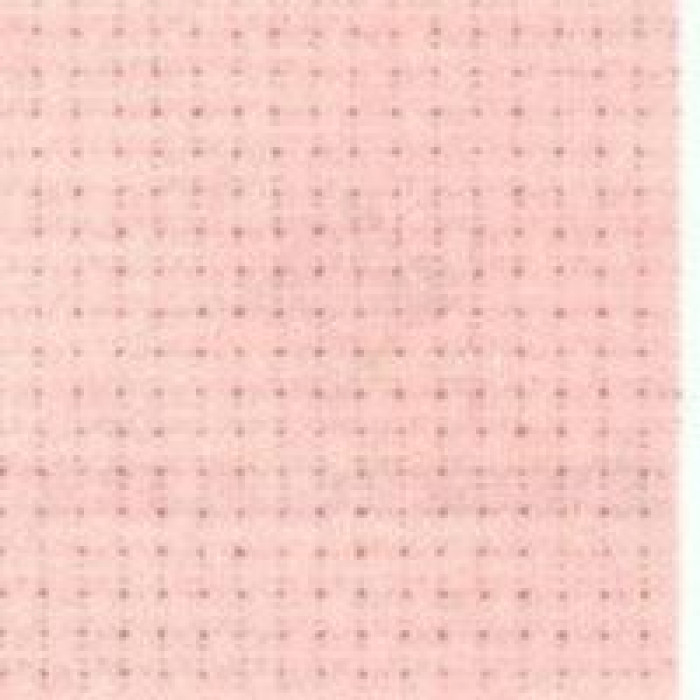 3251/406 канва, відріз 36х46 см, Stern-Aida 16 Zweigart, світло-рожевий, 100% бавовна