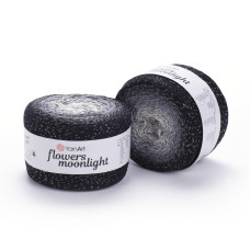 3253 Пряжа Flowers Moonlight 260г-1000м (різнокольоровий). YarnArt