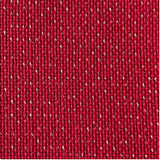 3256/9089 Канва Bellana 20 Zweigart, красный с золотым люрексом, ширина - 140 см, 52% хлопок, 48% вискоза