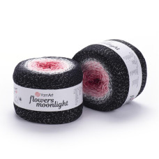 3260 Пряжа Flowers Moonlight 260г-1000м (різнокольоровий). YarnArt