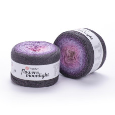 3276 Пряжа Flowers Moonlight 260г-1000м (різнокольоровий). YarnArt