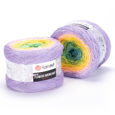 3285 Пряжа Flowers Moonlight 260г-1000м (різнокольоровий). YarnArt