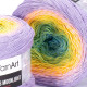 3285 Пряжа Flowers Moonlight 260г-1000м (різнокольоровий). YarnArt