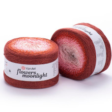 3288 Пряжа Flowers Moonlight 260г-1000м (різнокольоровий). YarnArt